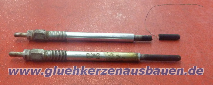 Abgerissener Heizstab ausgebaut aus
                            1.6 HDi Motor