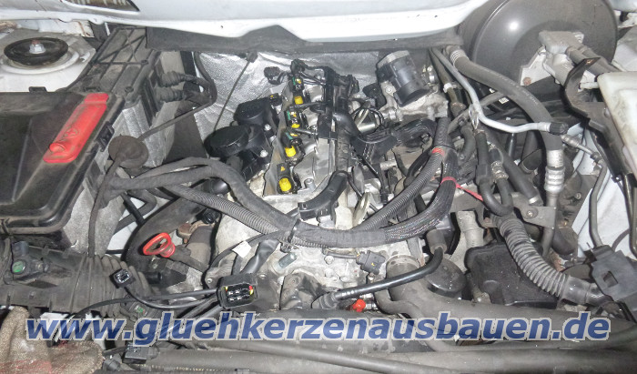 Abgerissene
Glühkerzen ausbauen aus Mercedes Vito / Viano
W639 mit 2.2Motor und Hinterradantrieb